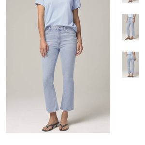 Citizens of humanity demy cropped flare jeans